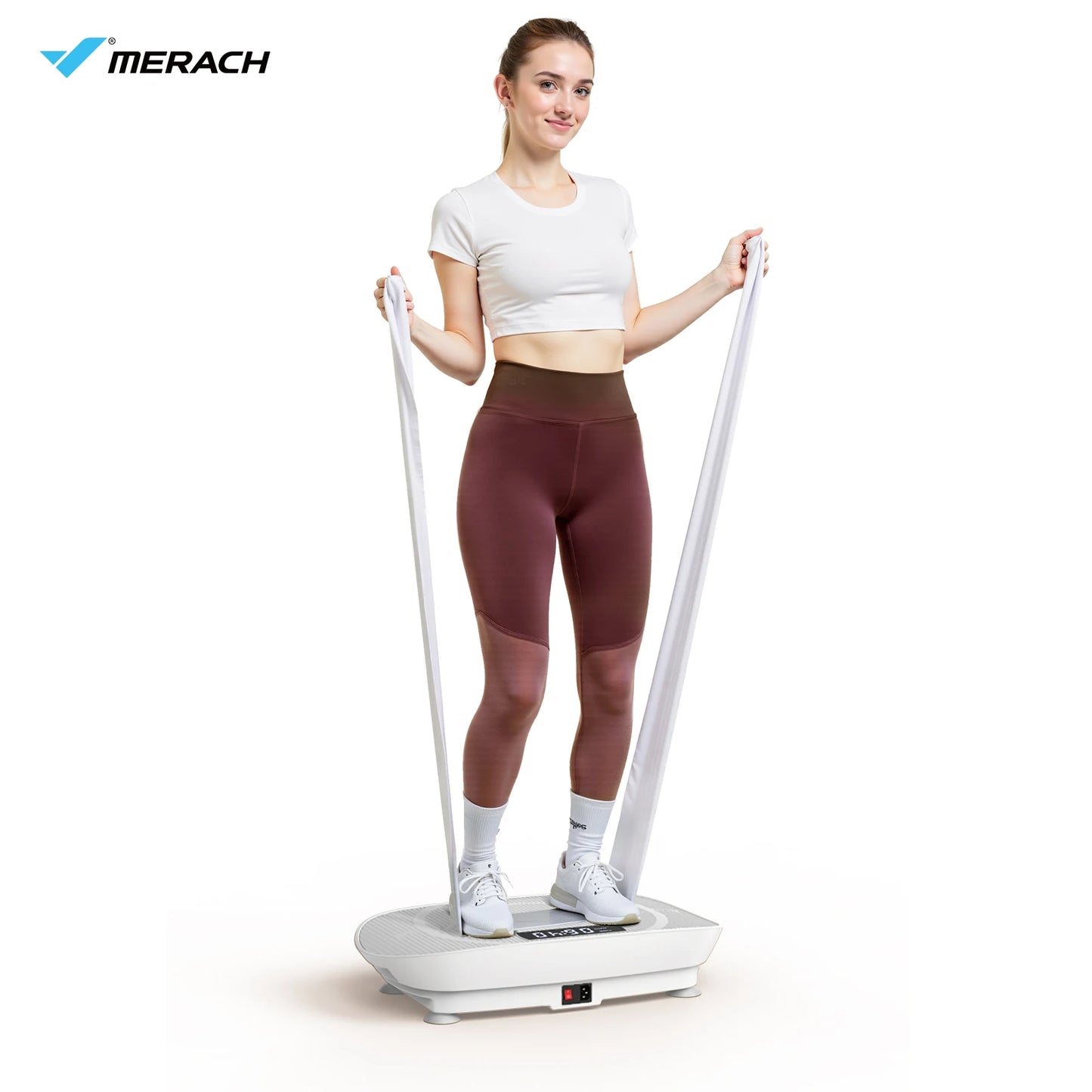 Vibration Plate Exercise Machine, Whole Body Workout, Power Vibrate Fitness Platform, Weight Loss & Shaping