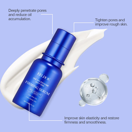 Eelhoe 30ml Firming Facial Lotion, Shrink Pores, Lifting Face, Oil Control, Hydrating Moisturizer, Rejuvenate, Smooth Face Serum