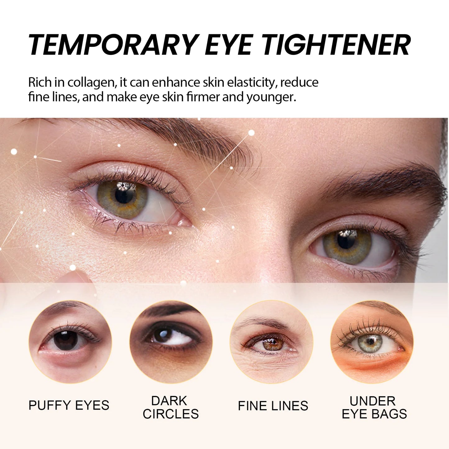West Month Anti-aging Eye Cream, Fade Fine Lines, Reduce Under Eye Bags, Remove Dark Circles, Hydrating, Firming, Lifting