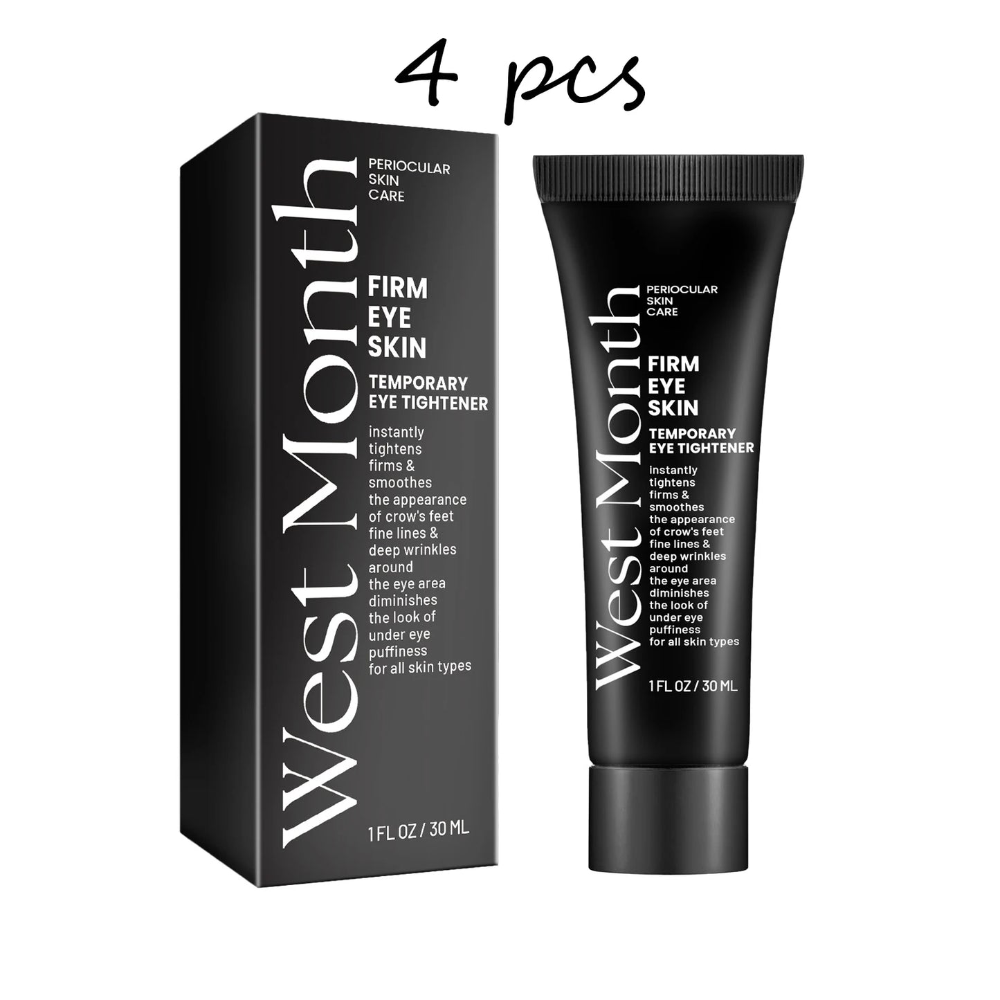 West Month Anti-aging Eye Cream, Fade Fine Lines, Reduce Under Eye Bags, Remove Dark Circles, Hydrating, Firming, Lifting
