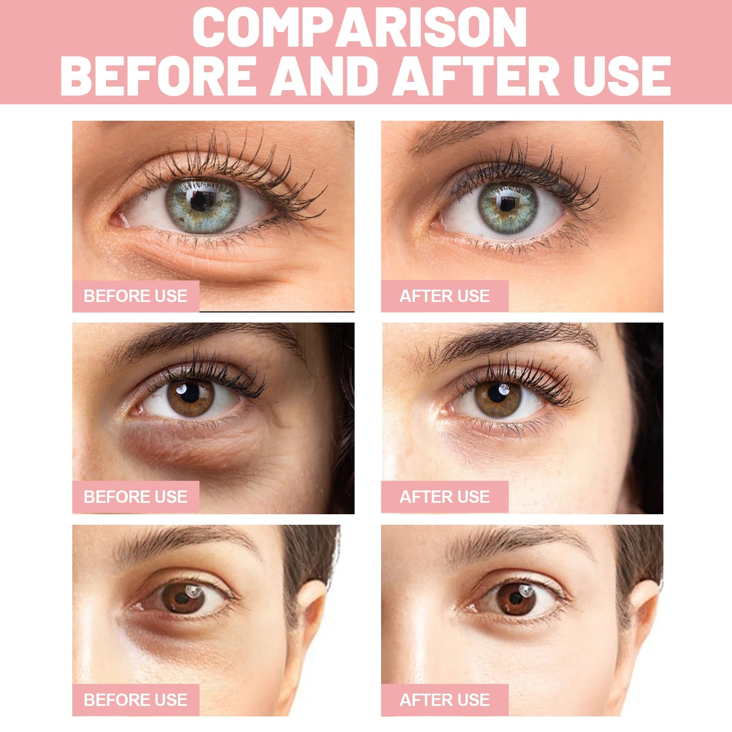 60pcs Rose Eye Mask Fades Fine Lines, Eye Bags, Dark Circles, Moisturizing, Firming Eye Patch, Eye Mask