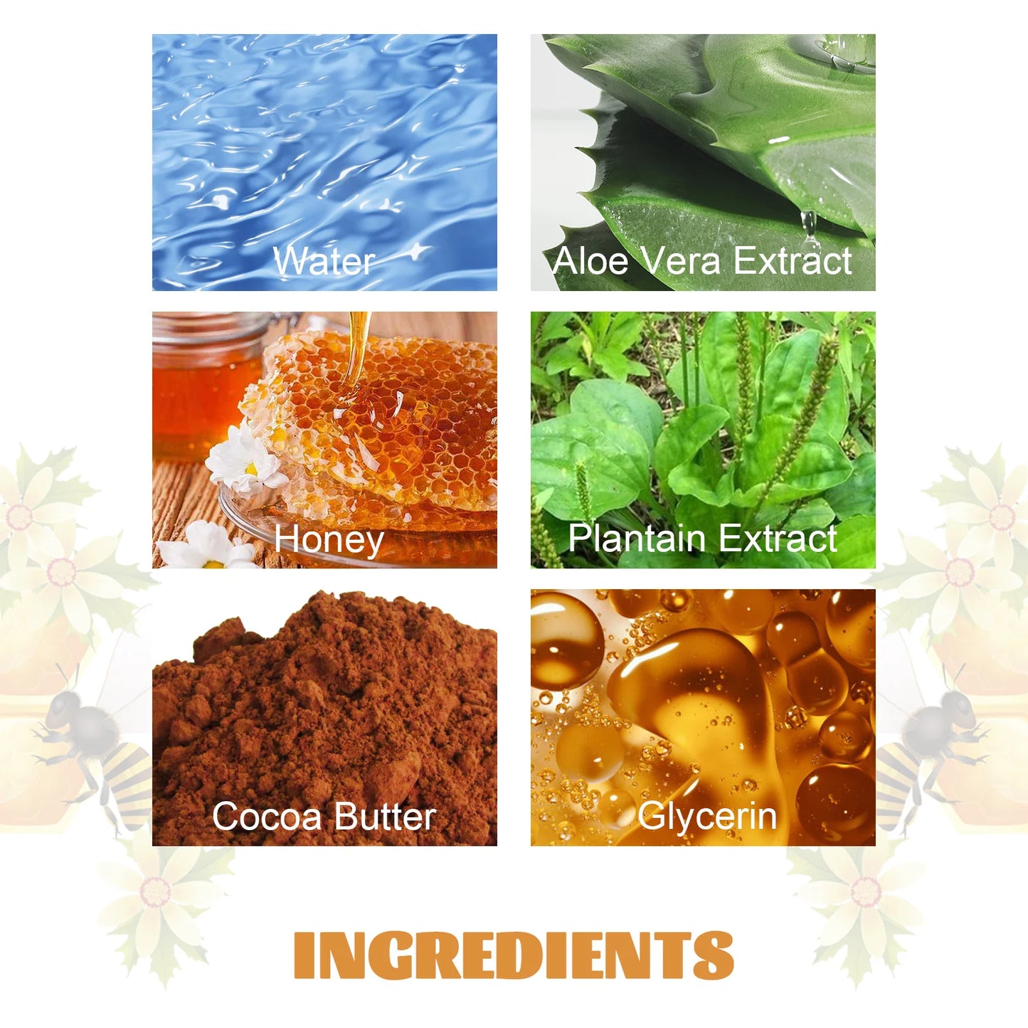 Honey Shower Gels, Refreshing, Moisturizing Body Wash, Smooth, Gentle Cleansing, Firming, Skin Exfoliating, Brightening Shower Lotion