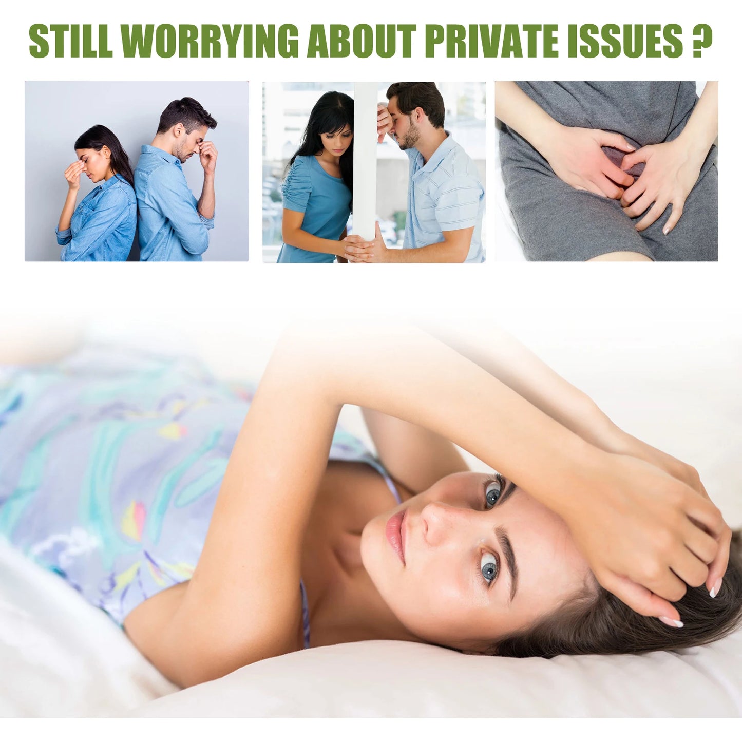 Women Vaginal Care Capsules Relief Private Discomfort and Itching Tightening Reduce Dryness