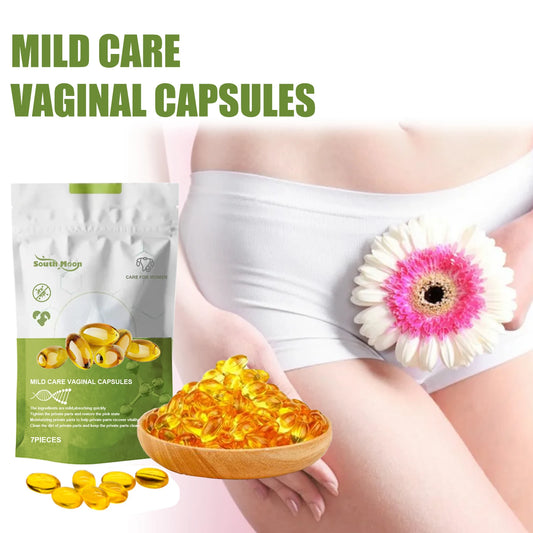 Women Vaginal Care Capsules Relief Private Discomfort and Itching Tightening Reduce Dryness