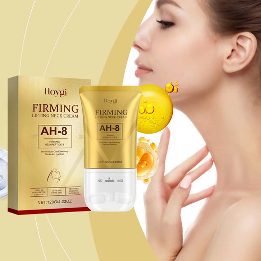 120g Neck Firm Roller Cream, Neck Line Reduction, Deep Nourishing, Moisturize, Massage, Sooth Skin, Easy Absorption