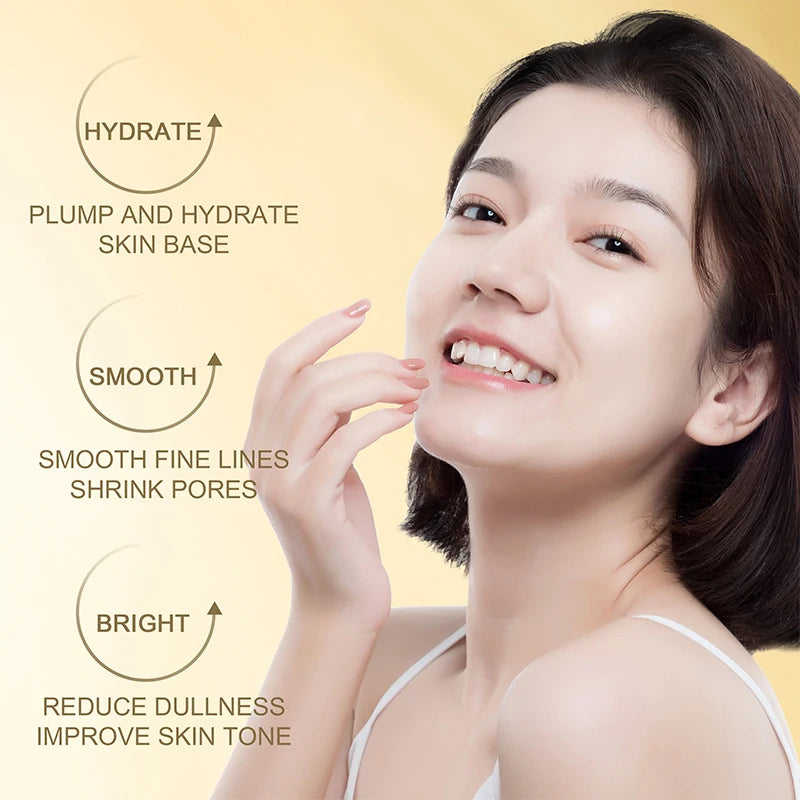 Anti-Aging, Hydrating, Brightening, Skincare, Ten Piece Set with Ginseng Peptide for Nourished and Radiant Skin