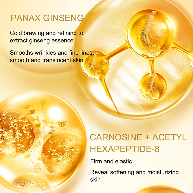 Anti-Aging, Hydrating, Brightening, Skincare, Ten Piece Set with Ginseng Peptide for Nourished and Radiant Skin