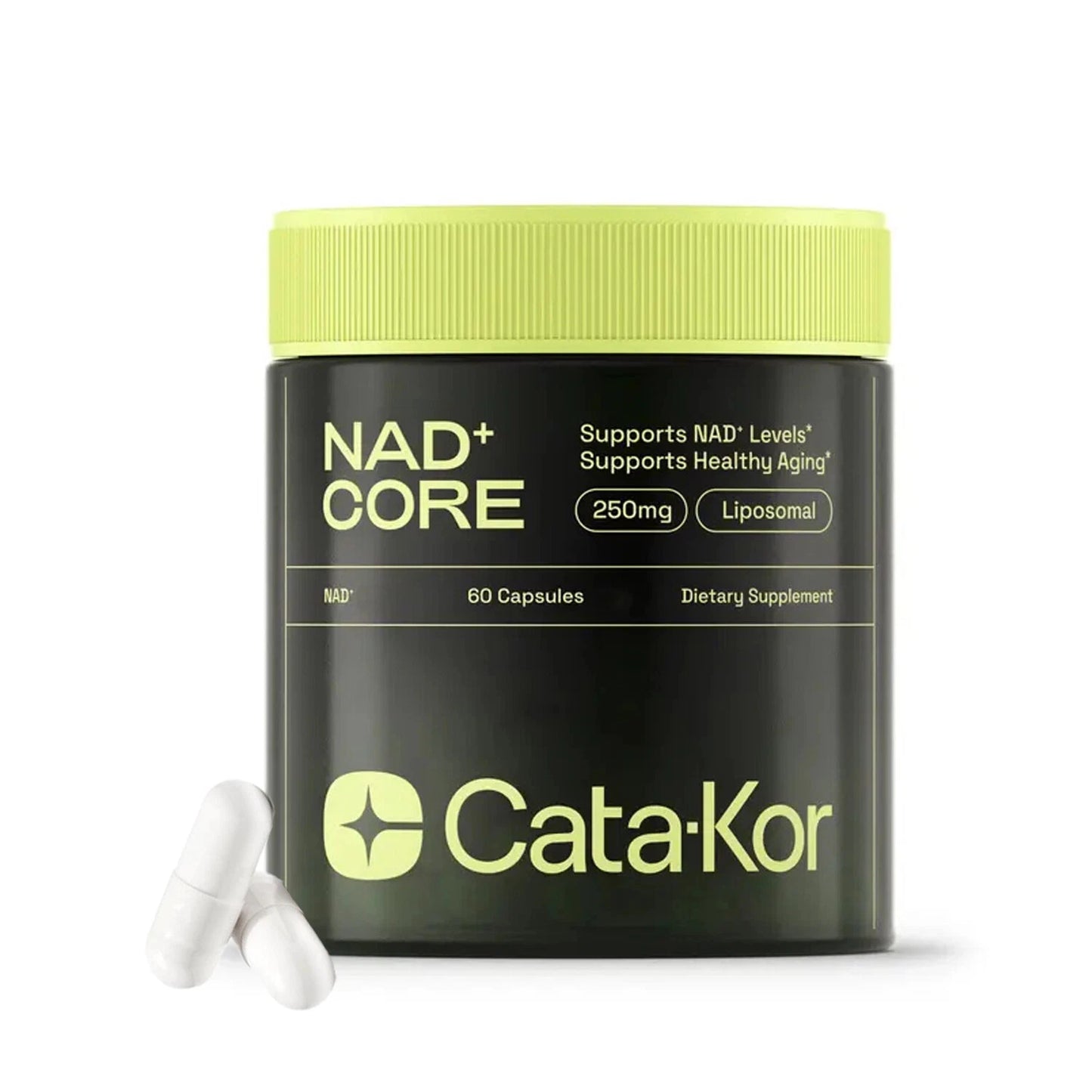 NAD+ Active Adult Supplement Capsules - Anti-Aging, Boost Energy, and Focus