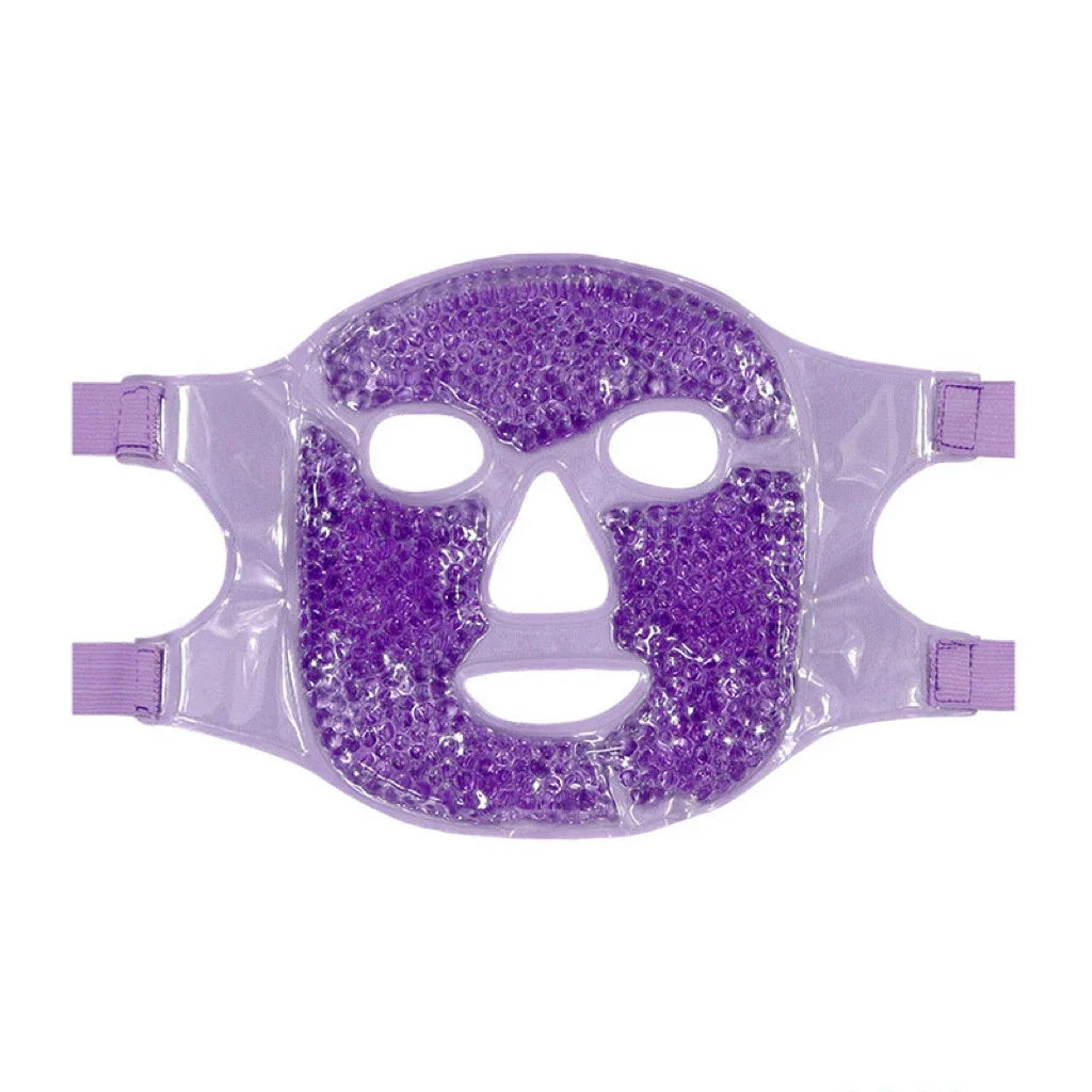 Ice Gel Face Mask, Relieve Fatigue, Skin Firming, Spa Hot Cold Therapy, Ice Pack, Cooling, Beauty Skin Care Tool
